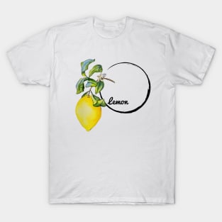 lemon in a circle T-Shirt